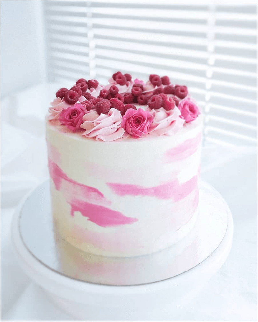 Торт "Розовые облака"