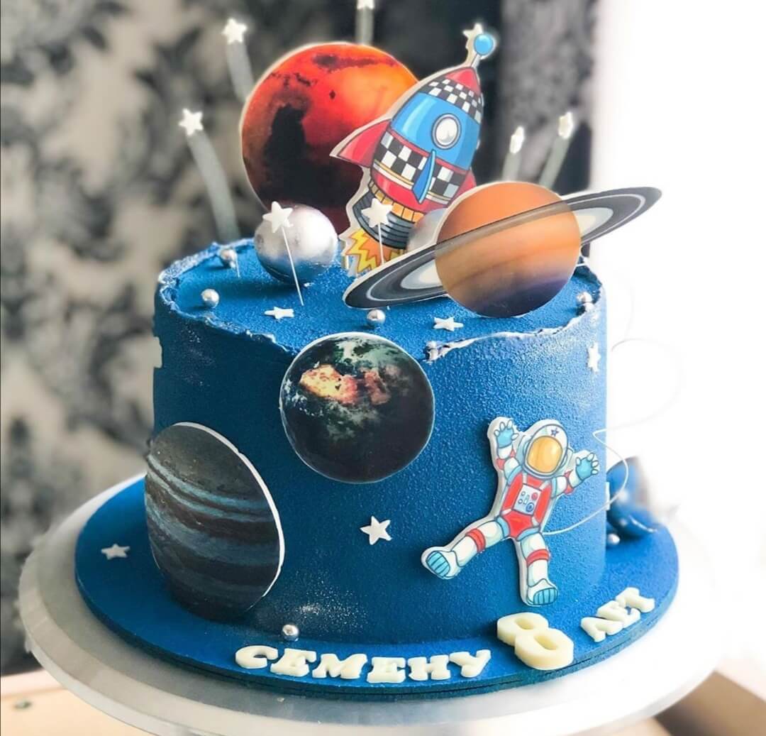 Торт "Космический путешественник"