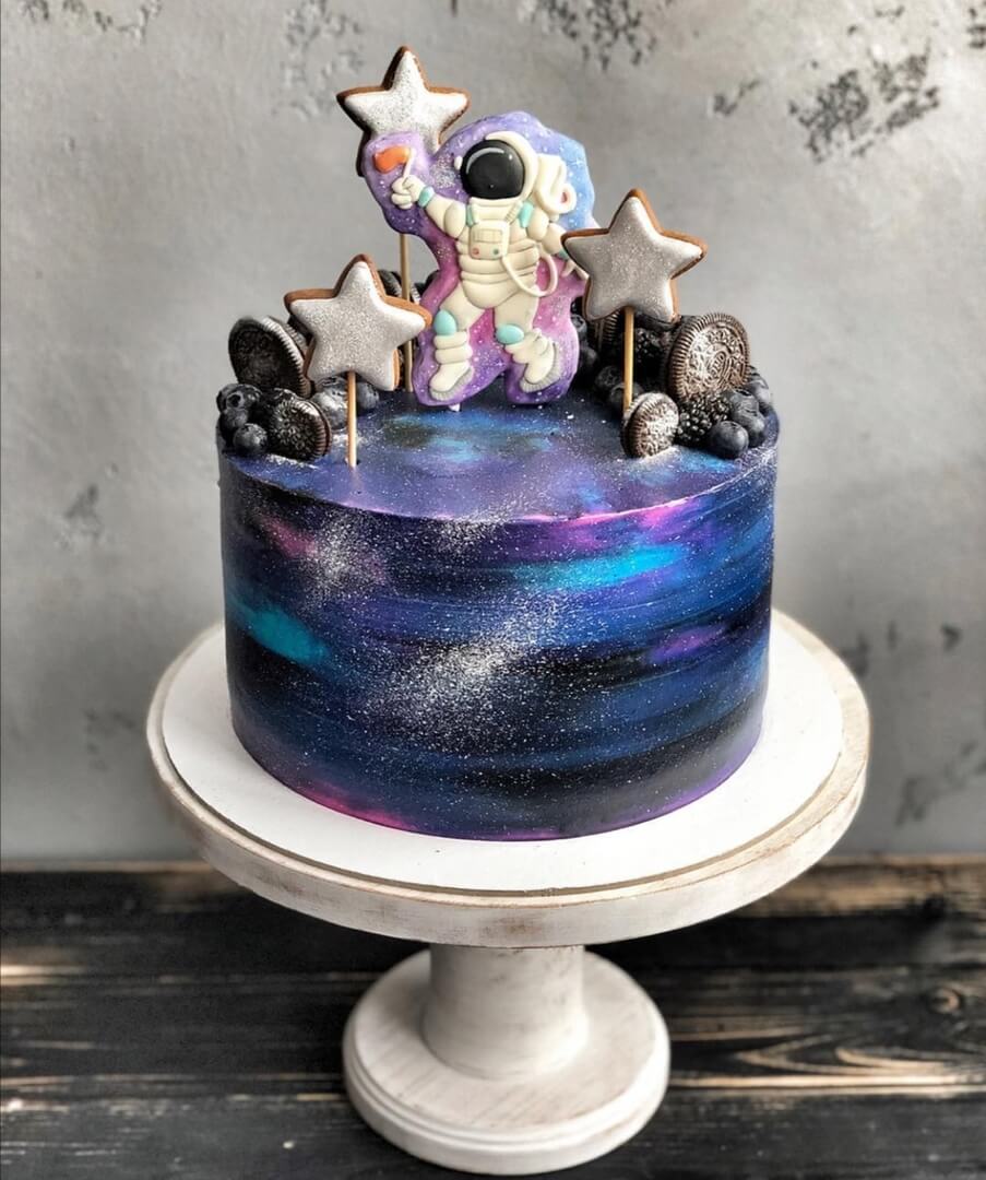 Торт "Первый в космосе"