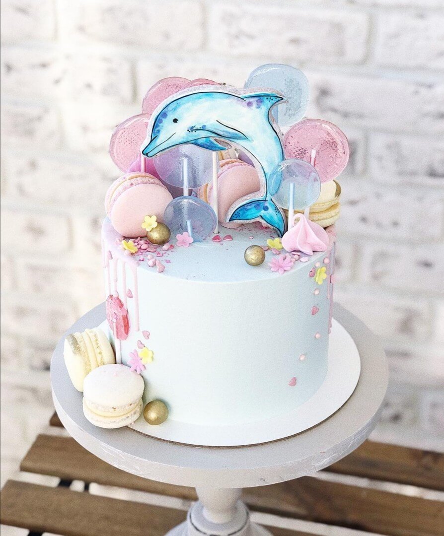 Торт "Милый дельфин"
