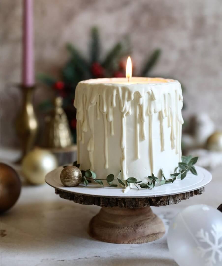 Торт "Рождественская свеча"